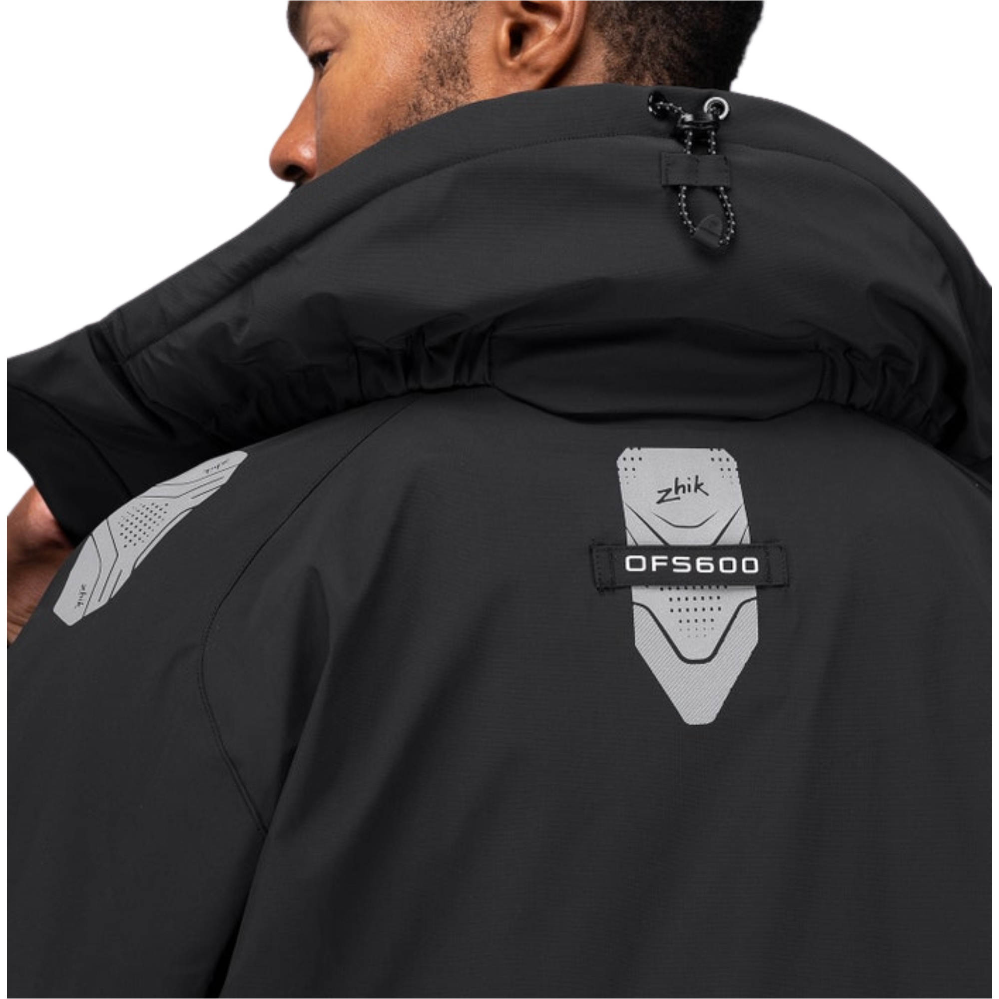 2026 Zhik Mens OFS600 Offshore Cruising Sailing Jacket JKT-0600-M-BLK - Black